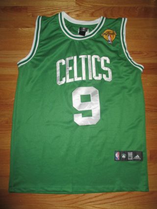 Adidas Rajon Rondo No.  9 Boston Celtics 2010 Finals (size 50) Jersey
