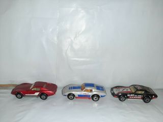 Vtg 1979 Matchbox Superfast Chevy Corvette Red/force Racing/pace Car Variations