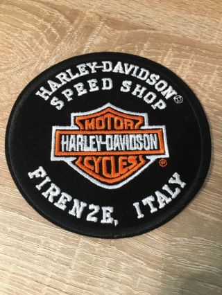 Harley Davidson Motorcycle Biker Stripe Logo Large Size 10.  4 Sew Iron On Patch