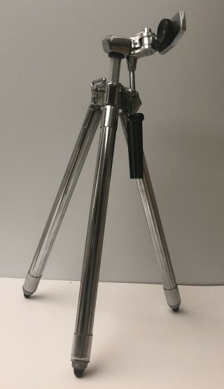 Vintage Corsair (sunset) Heavy Chrome Plated Camera Tripod Stand