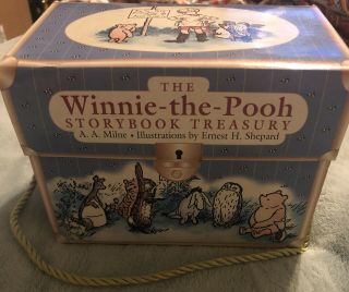Vtg.  1997 Winnie The Pooh Storybook Treasury By A.  A Milne Pre - Owned