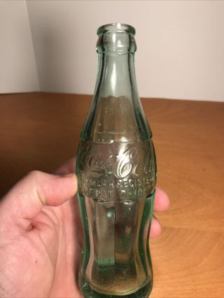 Vintage Coca Cola 1941 Willits,  California Bottle Patent D 17
