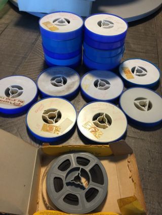 Vintage 8mm Home Movies Christmas Car Shows 1960s 70s Pigeon 20 Reels