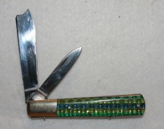 Vintage Parker Cutlery Co.  2 Blade One Arm Pillbuster Knife Japan