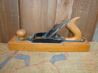 Antique Stanley Bailey No.  27 1/2 Transitional Wood Plane