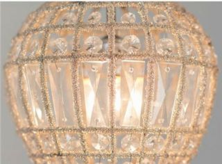 Crystal Chandelier Antique Style teardrop Ceiling Light 3