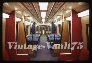 Slide Soac State Of The Art Cars Interior Ny Bmt Subway Kodachrome 1974