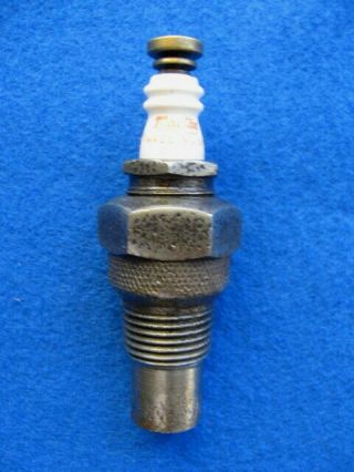Vintage,  ½” Pipe,  N.  O.  S. ,  Champion Maytag Spark Plug,  Stationary Hit & Miss Engine