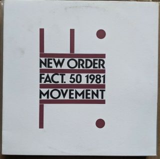 Lp Order Fact 50 1981 Movement Factory Usa 