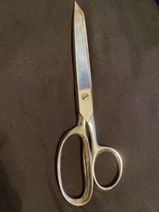 Vintage Case Xx 8 Inches Steel Scissors Made In Usa.