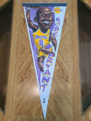 Vintage Wincraft Sports Nba Kobe Bryant Los Angeles Lakers Pennant