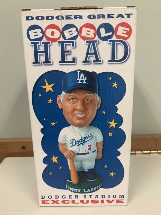 2 Tommy Lasorda,  L.  A.  Dodgers Baseball Bobble Head,