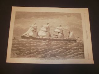 Cunard White Star Ss Atlantic 1873