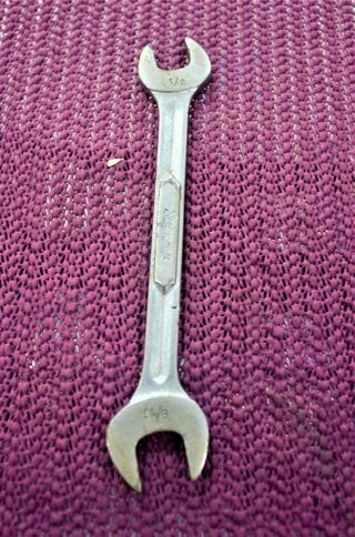 Vintage Snap On 1/2 9/16 Open End Wrench