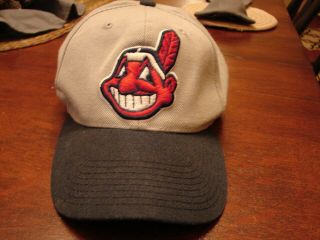Vintage Cleveland Indians Chief Wahoo Sports Specialties Adjustable Hat / Cap