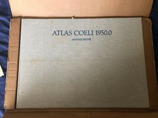 1962 Atlas Coeli 1950.  0 Atlas Of The Heavens Antonio Becvar