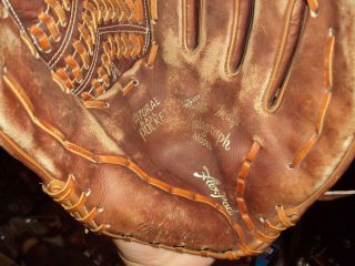 Willie Mays Vintage Macgregor Baseball Glove Autograph Model M11k 12 " Rht