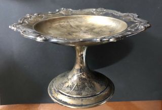 Vintage Gorham Sterling Silver 3 1/2” Compote Dish Bowl Chantilly Duchess 740