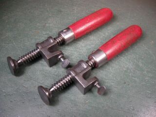 Old Vintage Tools Clamps Attachment Screws For Hartford Type Bar Clamps