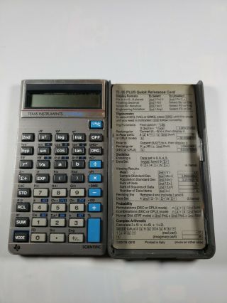 Vintage Texas Instruments Ti - 35 Plus Scientific Calculator Cover