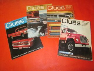4 Ford Clues To Successful Truck Operation Magazines 1969 & 1970