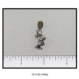 Vintage Sterling Mickey Mouse Charm (walt Disney Productions)