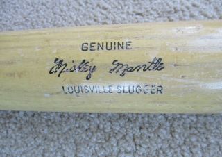 Mickey Mantle 35 " H&b 125,  " Powerized " Pro Model Baseball Bat