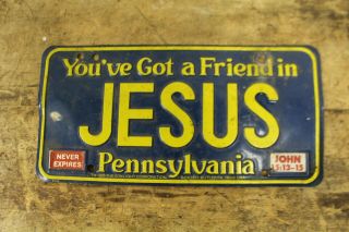 Vintage Pennsylvania Pa License Plates You 