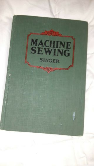 Vintage Collectable Singer Machine Sewing Book (p6576) B