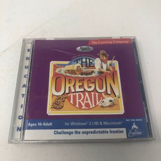 The Oregon Trail Vintage 80s 90s Educational Learning Game