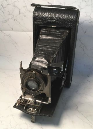Kodak No 3 - A Antique Folding Pocket Camera Model C Serial Nr.  533568 Circa 1910