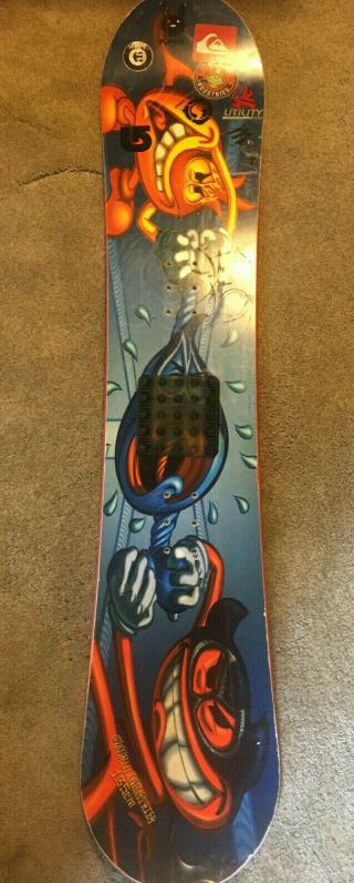World Industries 135cm Twin - Tip All - Mountain Snowboard Vintage Rare
