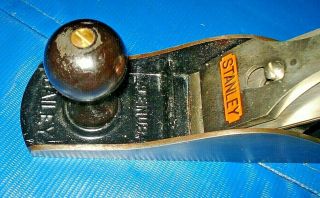 Antique Stanley Bailey No.  5 Plane Corrugated bottom Approx.  date 1929 - 1930 2