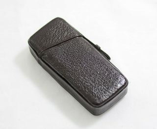 Vintage Minox Brown Leather Camera Flash Case