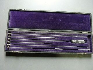Vintage Brown & Sharpe 261 Inside Micrometer 2 " - 12 " Range.  001 " Grads. ,  Case