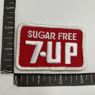 Vtg Diet Sugar 7 - Up Advertising Patch (pop Soda Drink Beverage) C066