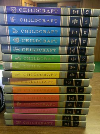 1964 Vintage Childcraft The How And Why Library Full Set Volume 1 - 15 Rainbow
