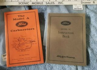 1931 Ford Model A Instruction Book,  Carburetor Book