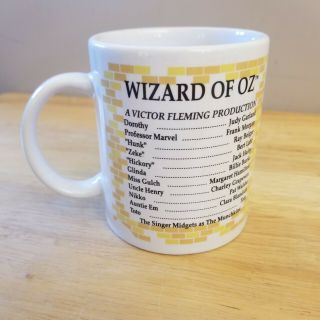 THE WIZARD OF OZ [ THEATER MOVIE ],  Ceramic Coffee Cup / Mug,  VINTAGE 1995 yr. 2