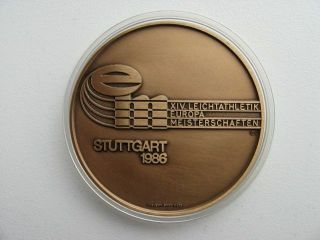 Participant medal Athletic European Championship Stuttgart 1986 3