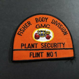 Fisher Body Division Plant Security Flint No 1 Michigan Mi Automotive Patch
