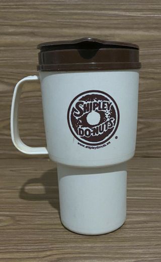 Vintage Shipley Do - Nuts Coffee Mug W Lid