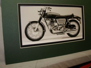 1969 Norton Commando 750 British Motorcycle Exhibit From Automotive Museum
