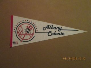 Eastern League Albany Colonie Yankees Vintage Defunct Circa 1980 