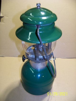 Vintage Coleman 5121 Lp Gas Picnic Lantern -