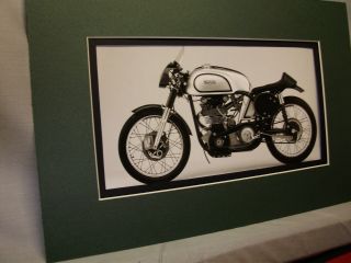 1962 Norton Manx British Motorcycle Exhibit From Automotive Museum