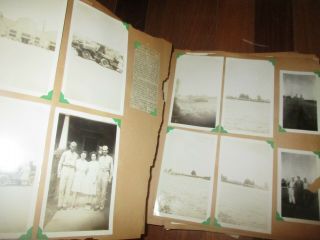 Vintage Scrap Book Filled With Ww Ii Memorabilia Plus Pictures