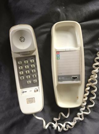 Vintage At&t Touchtone Trimline Telephone—amplified Handset