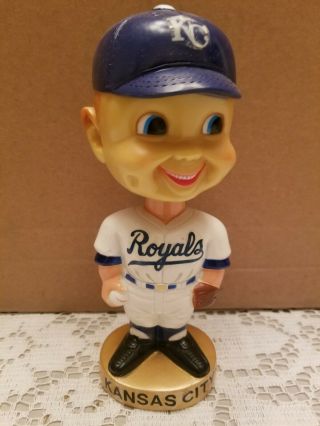 1974 Kansas City Royals Nodder Bobblehead Vintage Baseball Bobble Mlb
