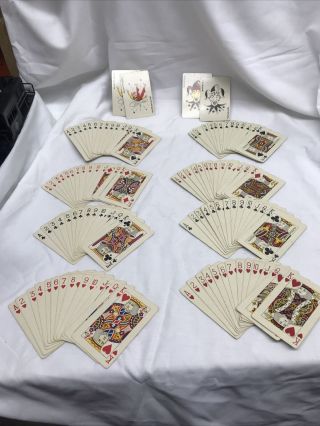 Vintage Huber And Huber Motor Express Playing Cards Double Deck